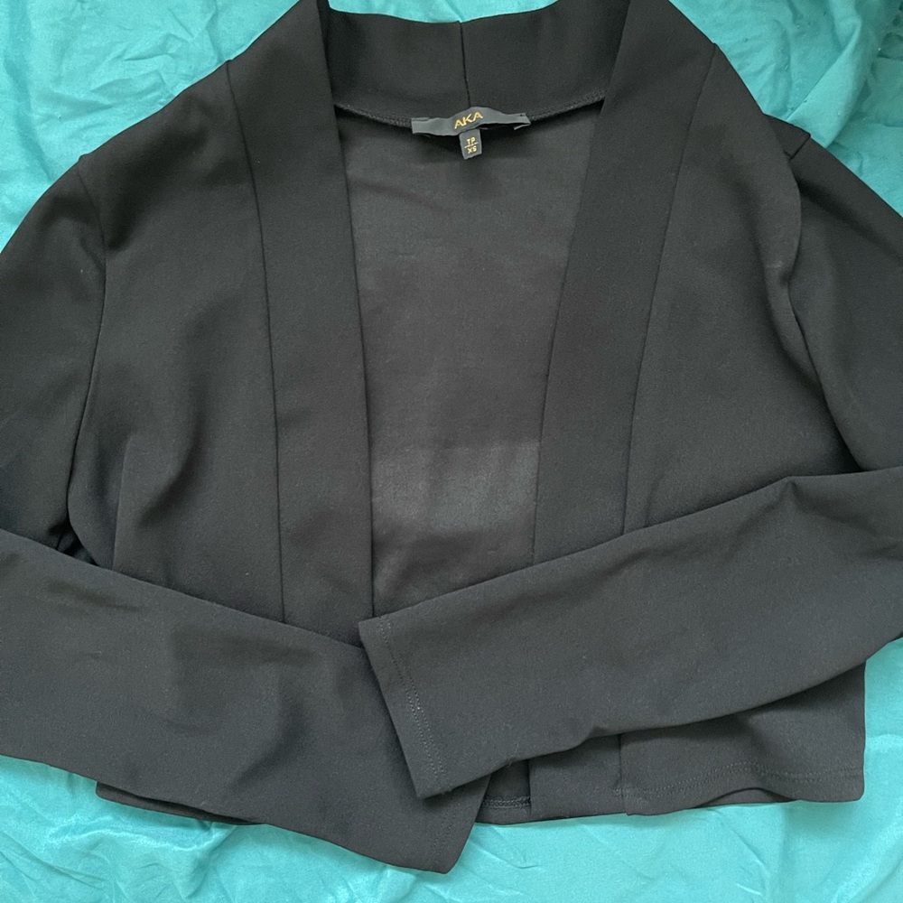 Elegant Black Women's Blazer by A.N.A